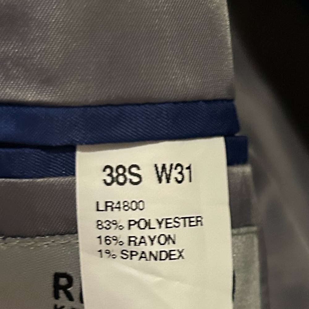 Kenneth Cole Reaction Blazer Mens 38S W31 - Picture 3 of 4